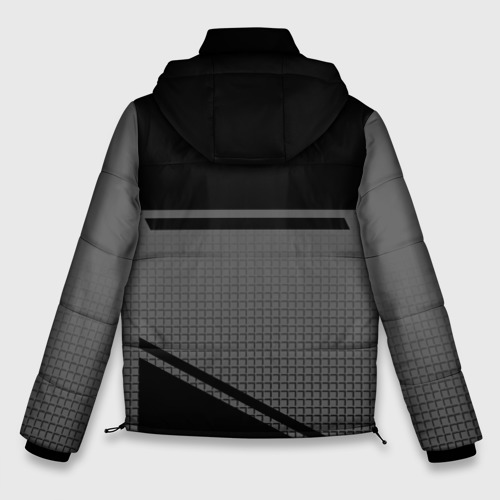 Мужская зимняя куртка 3D Toyota Тойота, цвет черный - фото 2