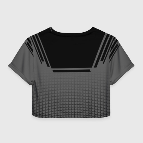 Женская футболка Crop-top 3D HONDA SPORT     , цвет 3D печать - фото 2