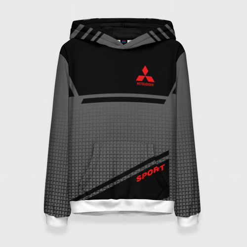Женская толстовка 3D MITSUBISHI SPORT Фото 01 Женская толстовка 3D MITSUBISHI SPORT Фото 01