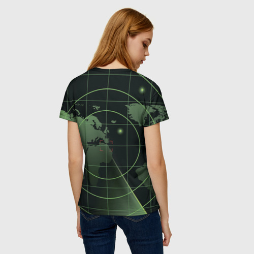 Женская футболка 3D Спецназ, цвет 3D печать - фото 4