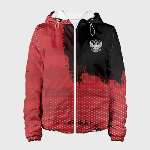 Женская куртка 3D Russia Sport collection, цвет белый