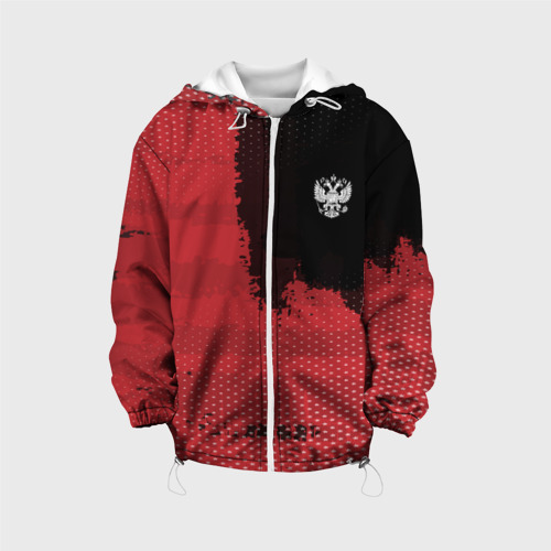 Детская куртка 3D Russia Sport collection, цвет белый