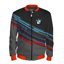 Мужской бомбер 3D BMW brand color