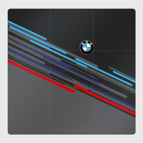 Магнитный плакат 3Х3 BMW brand color