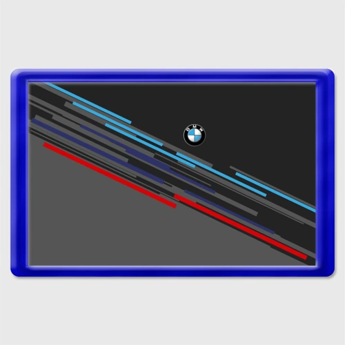Магнит 45*70 BMW brand color