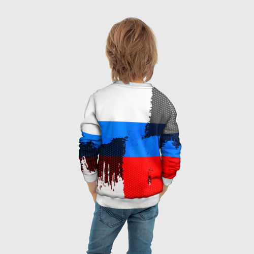 Детский свитшот 3D Russia Sport 2018, цвет 3D печать - фото 6