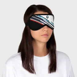 Маска для сна 3D BMW brand color БМВ - фото 2
