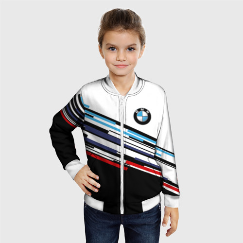 Детский бомбер 3D BMW brand color БМВ - фото 3