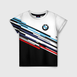 Детская футболка 3D BMW brand color БМВ