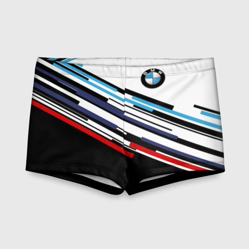 Детские купальные плавки 3D BMW brand color БМВ