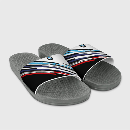 Шлепанцы BMW BRAND COLOR | БМВ, цвет серый - фото 3