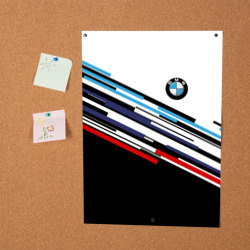 Постер BMW brand color БМВ - фото 2