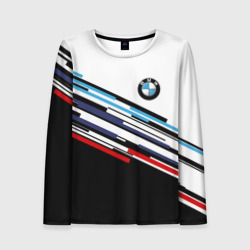 Женский лонгслив 3D BMW brand color БМВ