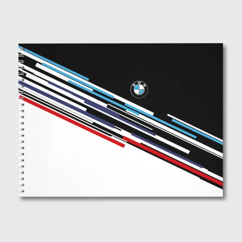 Альбом для рисования BMW brand color БМВ