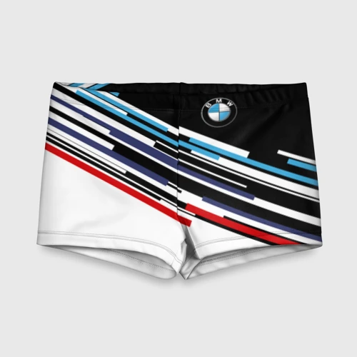 Детские купальные плавки 3D BMW brand color БМВ