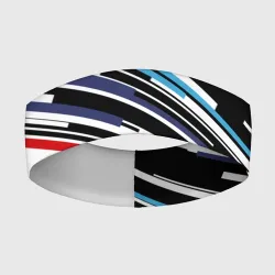 Повязка на голову 3D BMW brand color БМВ