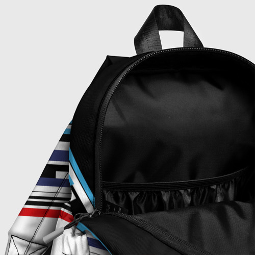 Детский рюкзак 3D с принтом BMW BRAND COLOR | БМВ, фото #4
