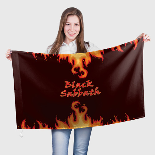 Флаг 3D Black Sabbath