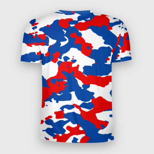 Мужская футболка 3D Slim Russia Camouflage, цвет 3D печать - фото 2