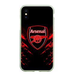 Чехол для iPhone XS Max матовый Arsenal sport