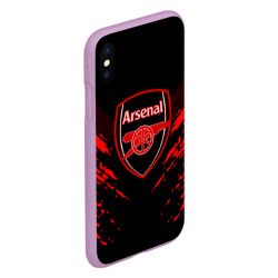 Чехол для iPhone XS Max матовый Arsenal sport - фото 2