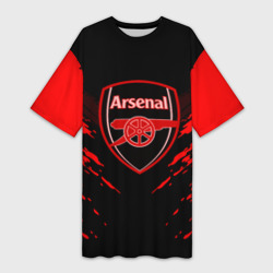 Платье-футболка 3D Arsenal sport