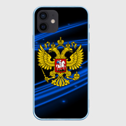 Чехол для iPhone 12 Mini Russia collection abstract