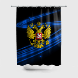 Штора 3D для ванной Russia collection abstract