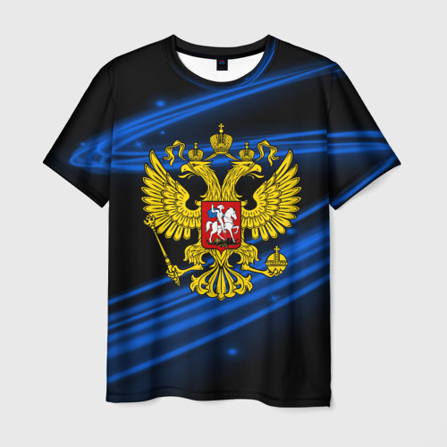 Мужская футболка 3D Russia collection abstract