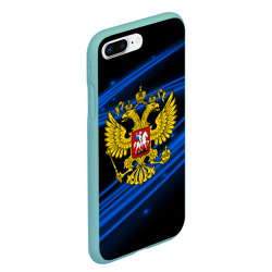 Чехол для iPhone 7Plus/8 Plus матовый Russia collection abstract - фото 2