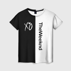 Женская футболка 3D The Weeknd