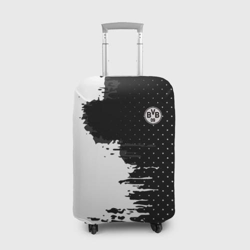 Чехол для чемодана 3D Borussia uniform black 2018