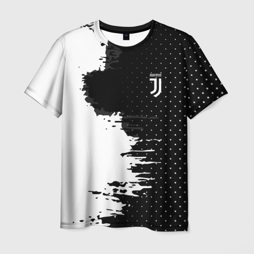 Мужская футболка 3D Juventus uniform black 2018