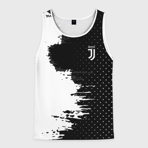 Мужская майка 3D Juventus uniform black 2018, цвет 3D печать