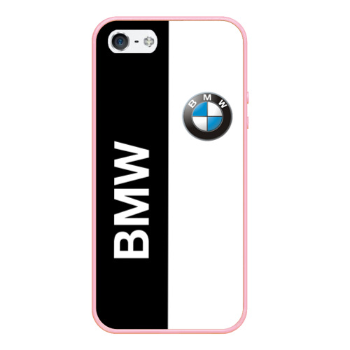 Чехол для iPhone 5/5S матовый BMW, цвет баблгам