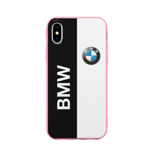 Чехол для iPhone X матовый BMW