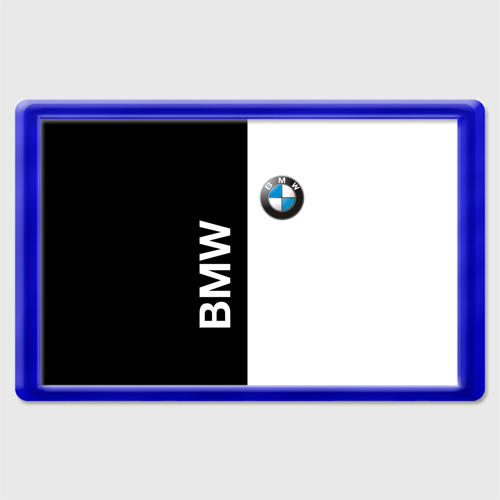 Магнит 45*70 BMW, цвет синий