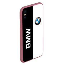 Чехол для iPhone XS Max матовый BMW - фото 2