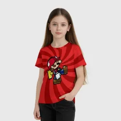 Детская футболка 3D Mario - фото 2