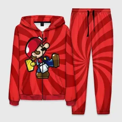 Мужской костюм 3D Mario