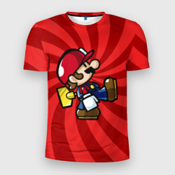 Мужская футболка 3D Slim Mario