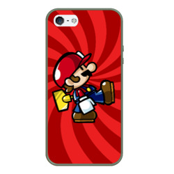 Чехол для iPhone 5/5S матовый Mario