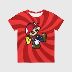 Детская футболка 3D Mario