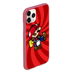 Чехол для iPhone 11 Pro Max матовый Mario - фото 2