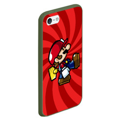Чехол для iPhone 5/5S матовый Mario - фото 2