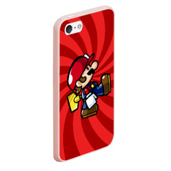 Чехол для iPhone 5/5S матовый Mario - фото 2