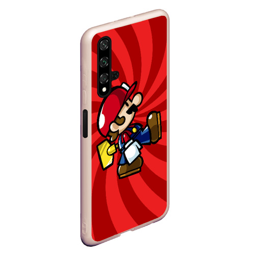 Чехол для Honor 20 Mario, цвет светло-розовый - фото 3