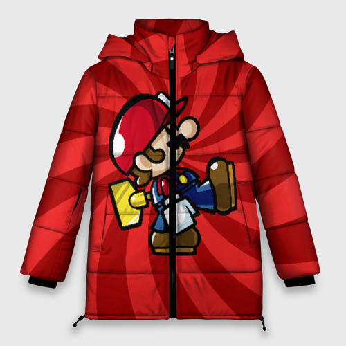 Женская зимняя куртка Oversize Mario, цвет черный