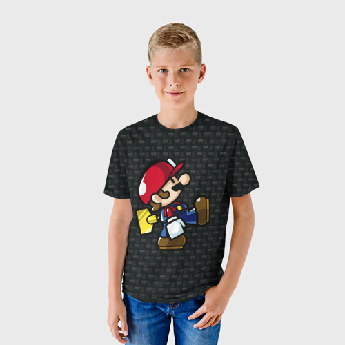Детская футболка 3D Super Mario, цвет 3D печать - фото 3