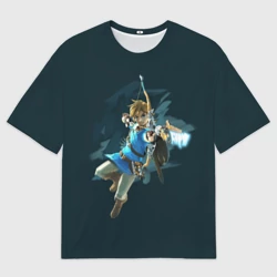 Женская футболка oversize 3D The Legend of Zelda